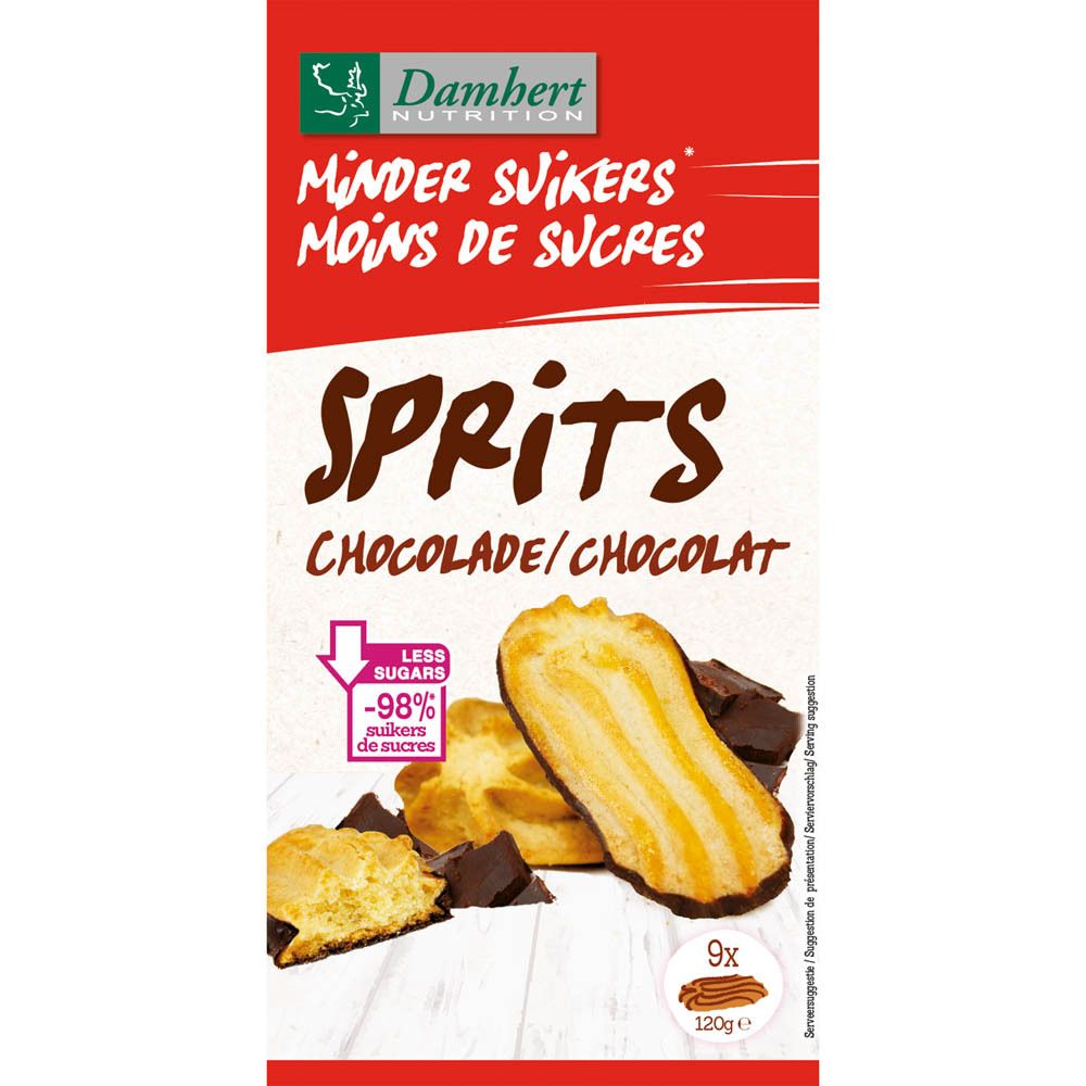 Damhert Sprits Chocolat Low Carb (120 g)
