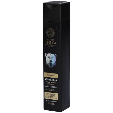 Natura Siberica Gel Douche Super Rafraîchissant Hommes White Bear (250 ml)