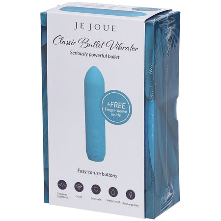 Je Joue Bullet vibromasseur Classic Bullet bleu (1 pièce)