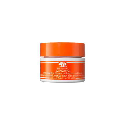 ORIGINS GinZing™ Erfrischende, feuchtigkeitsspendende Augencreme zum Aufhellen und Entstauen (15 ml)