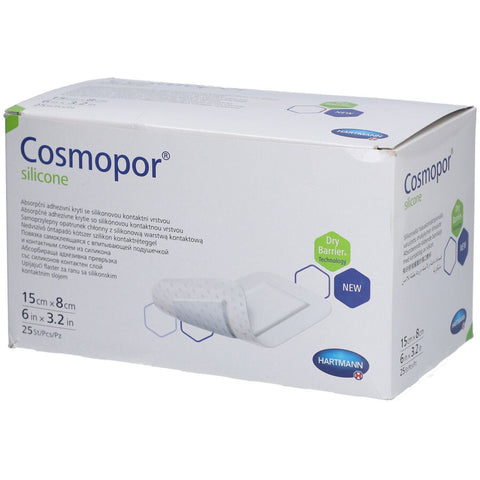 Hartmann Cosmopor® Silicone 15 x 8 cm 901103 (25 pièces)