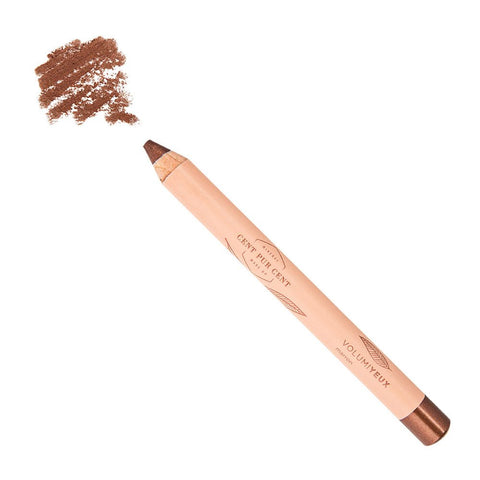 Cent Pur Cent Volumieux crayon à paupières marron (3,5 ml)