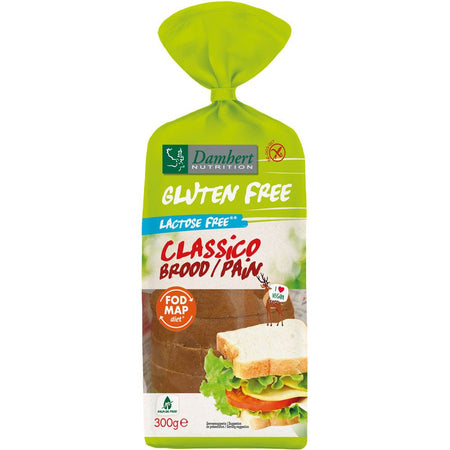 Damhert Classico pain sans gluten et sans lactose (300 g)