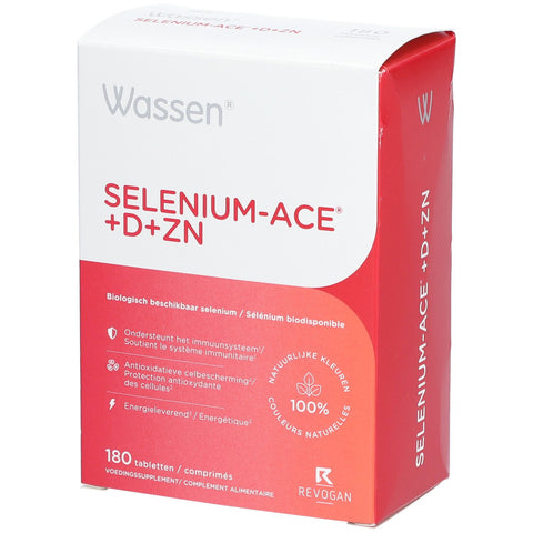 Sélénium-ACE + D + Zn Vitamines & Minéraux (180 pièces)