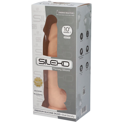 SILEXD Premium Silikon-Dildo Modell 5 Fleischfarbe 26,6 cm