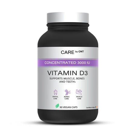 Care by QNT Concentré 3000 UI Vitamine D3 (90 gélules)