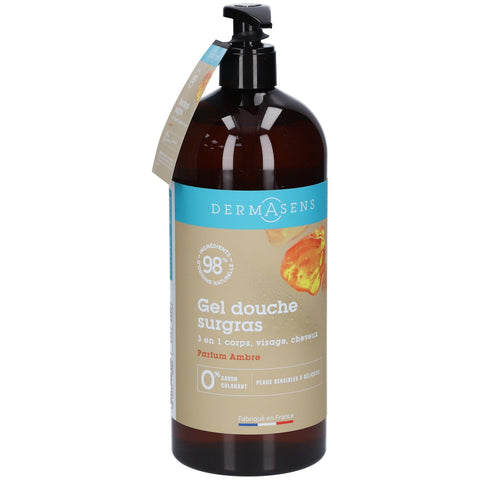 DERMASENS Rückfettendes Duschgel 3-in-1 Amber 1L — 1 l