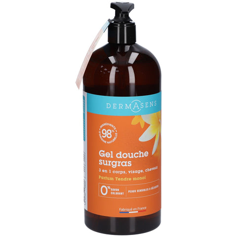 DermAsens Duschgel Übersättigt Zartes Monoi (1 L)
