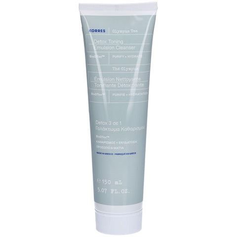 Korres émulsion nettoyante, tonifiante & detox (150 ml)