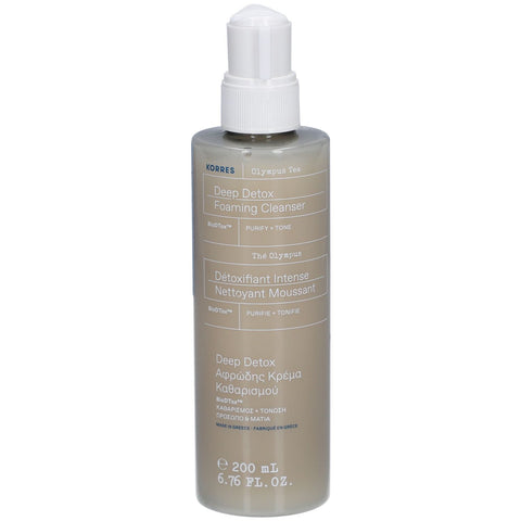 Korres Détoxifiant Intense Nettoyant Moussant (200 ml)