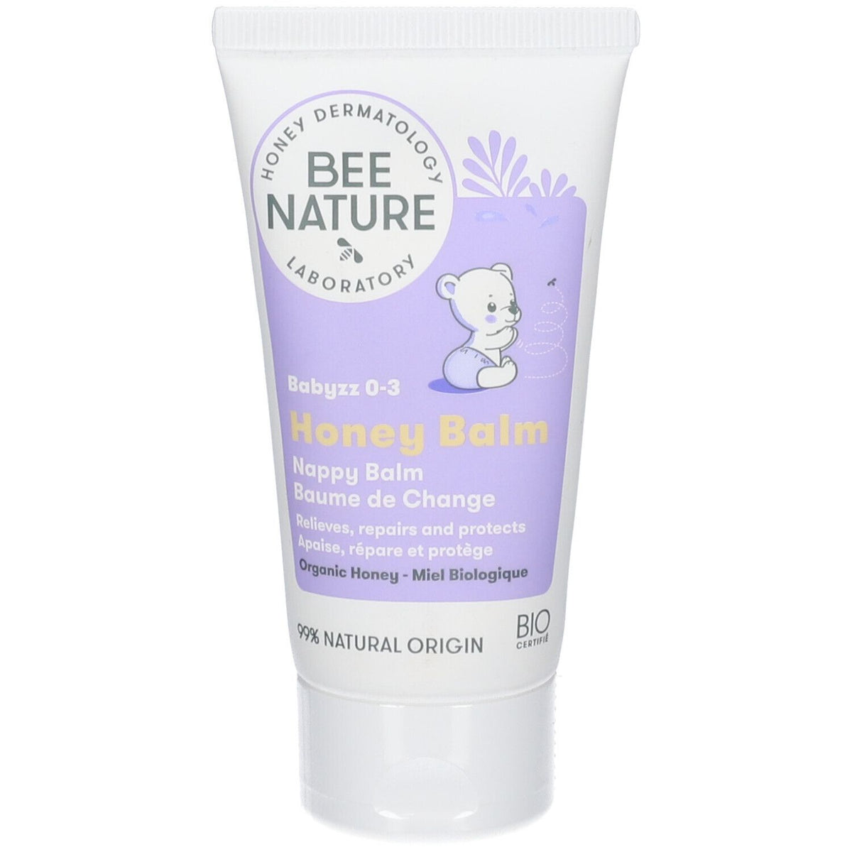 BEE NATURE Baume de change Babyzz 0–3 miel bio