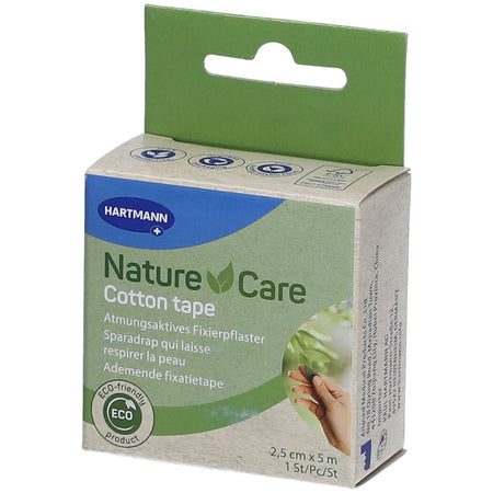 Hartmann NatureCare bande de coton (2,5 cm x 5 m)