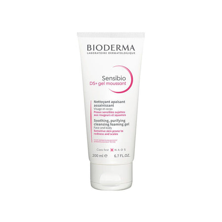 Bioderma Sensibio DS+ Gel Moussant Nettoyant Apaisant Assainissant (200 ml)