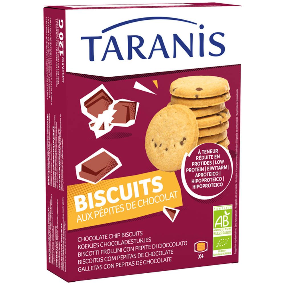 Taranis Biscuits aux pépites de chocolat bio (120 g)