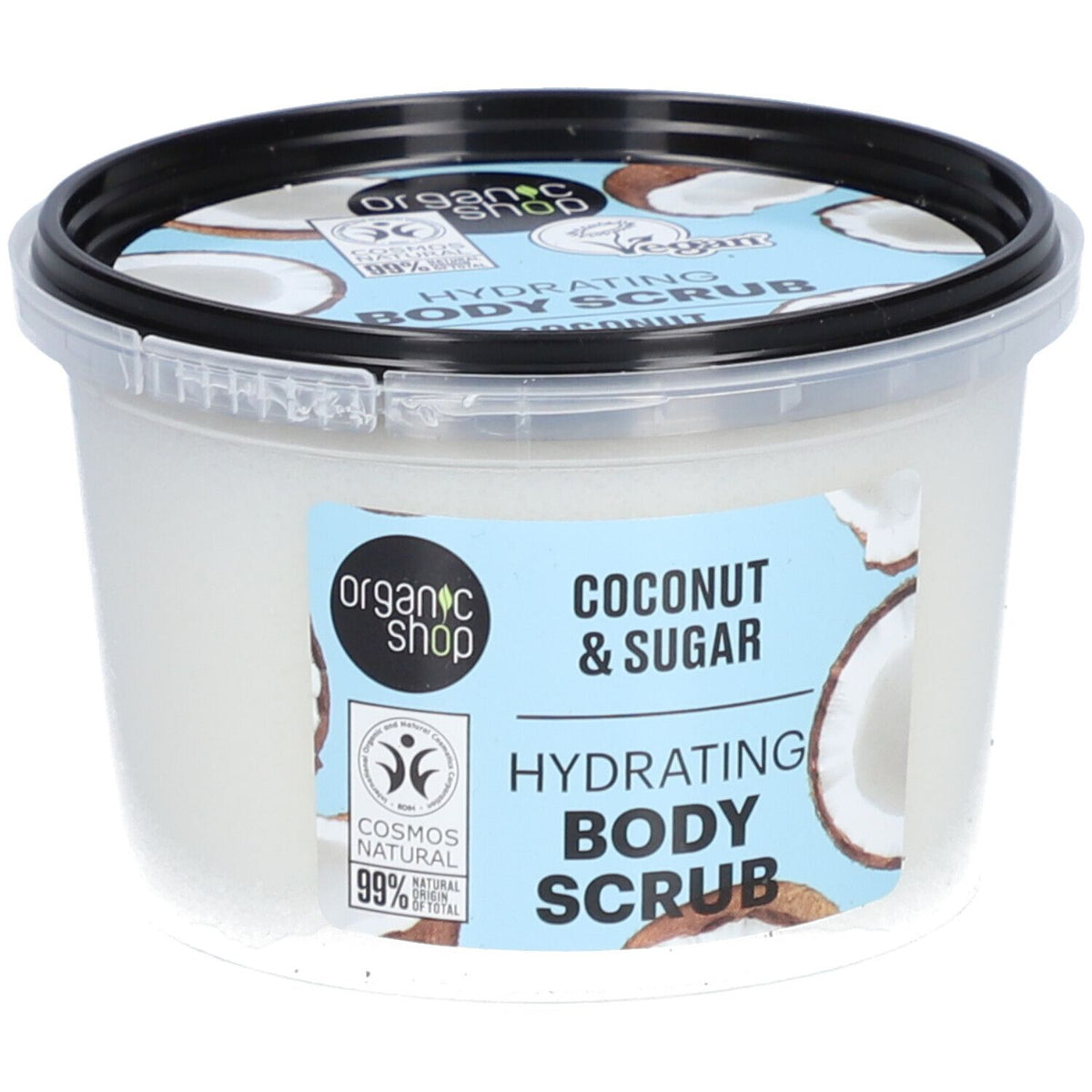 ORGANIC SHOP Gommage corporel hydratant Coco et Sucre (250 ml)