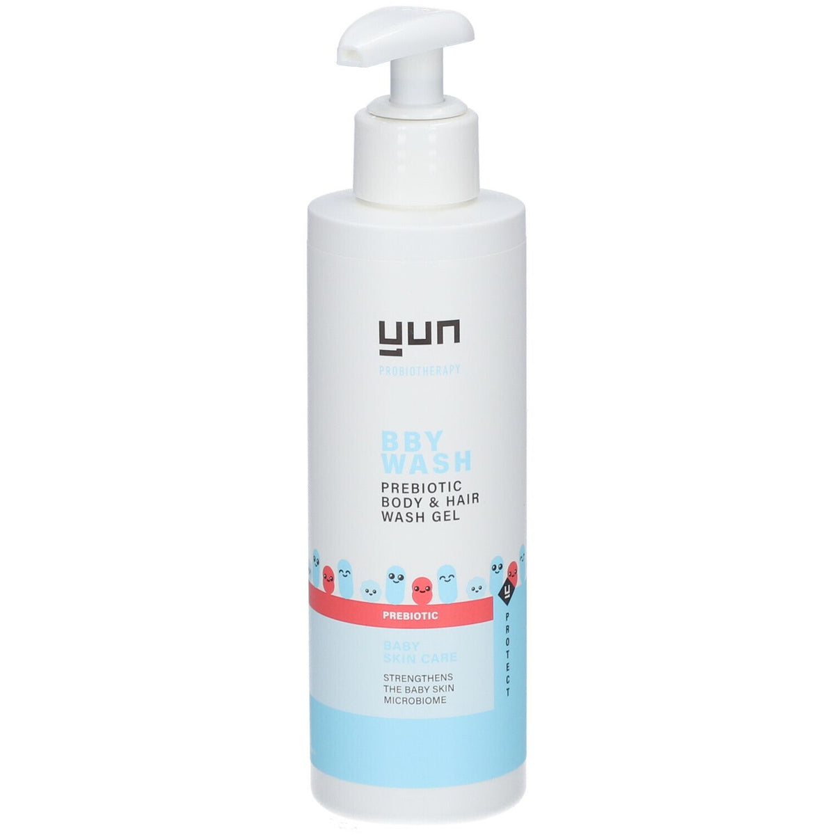 YUN BBY gel lavant prébiotique corps et cheveux (200 ml)
