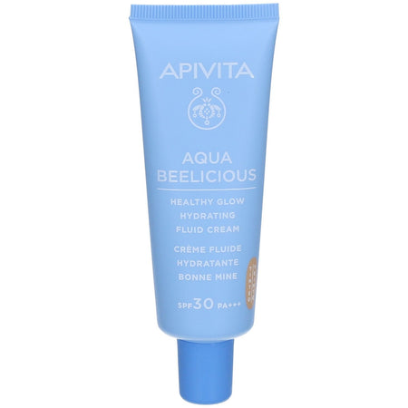 APIVITA Aqua Beelicious Fluid crème hydratante, bonne mine SPF30 (40 ml)