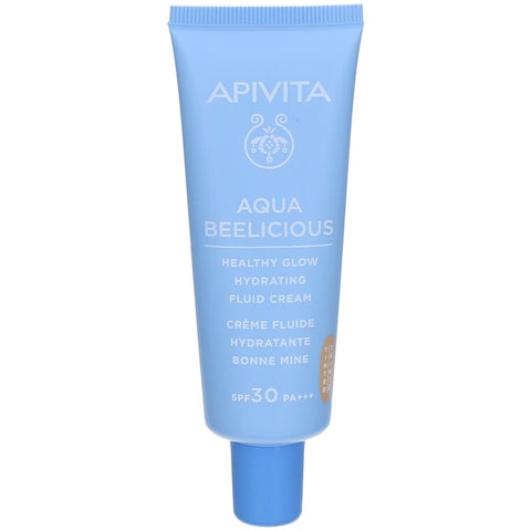 APIVITA Aqua Beelicious Fluid crème hydratante, bonne mine SPF30 (40 ml)