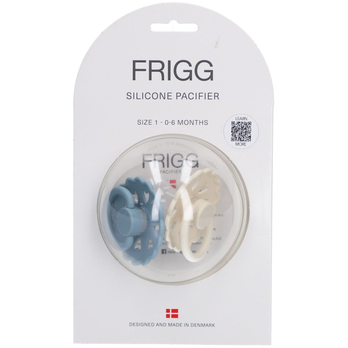 FRIGG Fairytale - Lot de 2 tétines - Le Vilain Petit Canard - Taille 1 (2 pièces)