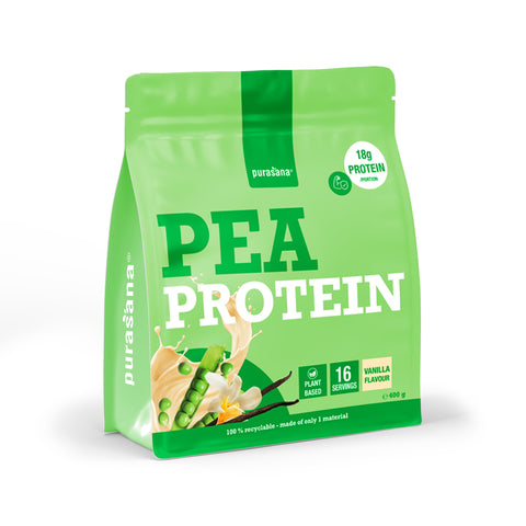 Purasana Protéine de Pois Saveur Vanille (400 g)