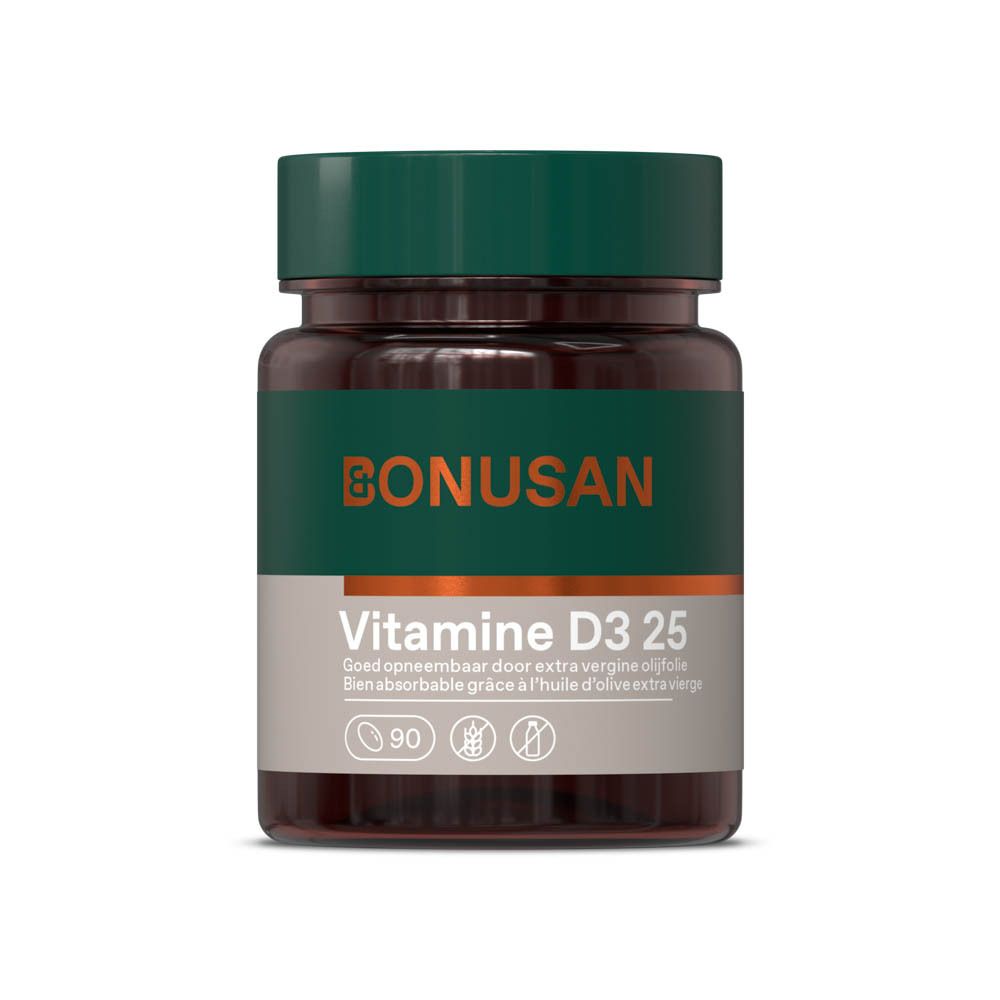 Bonusan Vitamine D3 25 mcg / 1000 UI — 90 pièces