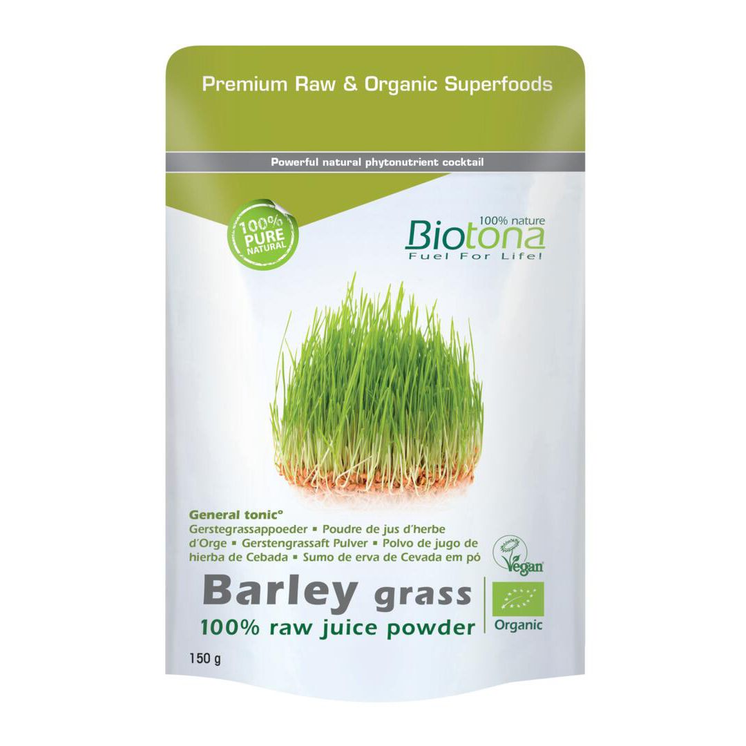 BIOTONA poudre de jus d'herbe d'orge (150 g)