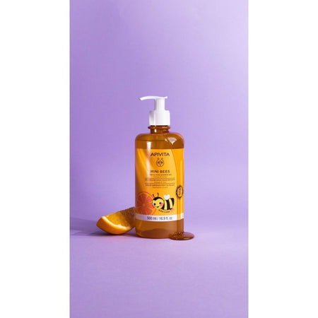 Apivita Mini Bees gel douche doux pour enfants (500 ml)