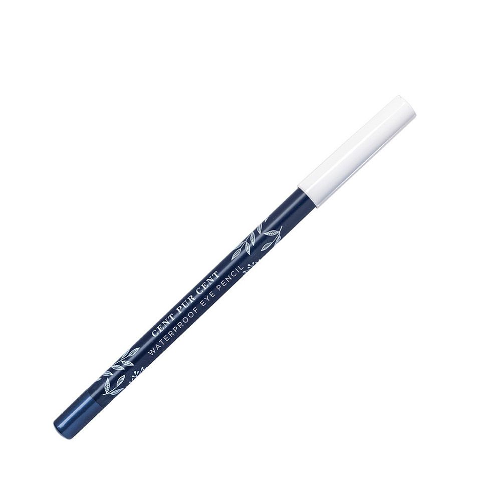 CENT PUR CENT Crayon pour les Yeux Waterproof - Bleu foncé (0,8 ml)