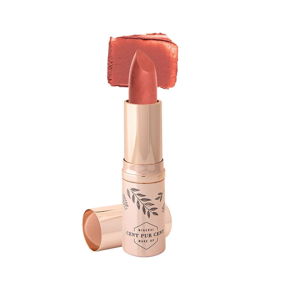 Cent Pur Cent rouge à lèvres minéral Crème Brulée (4 ml)