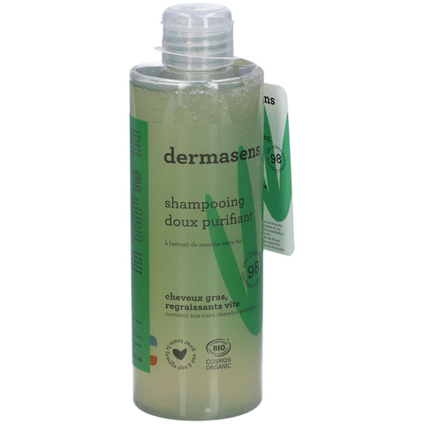 Dermasens Mildes reinigendes Shampoo schnell nachfettendes Haar (400 ml)