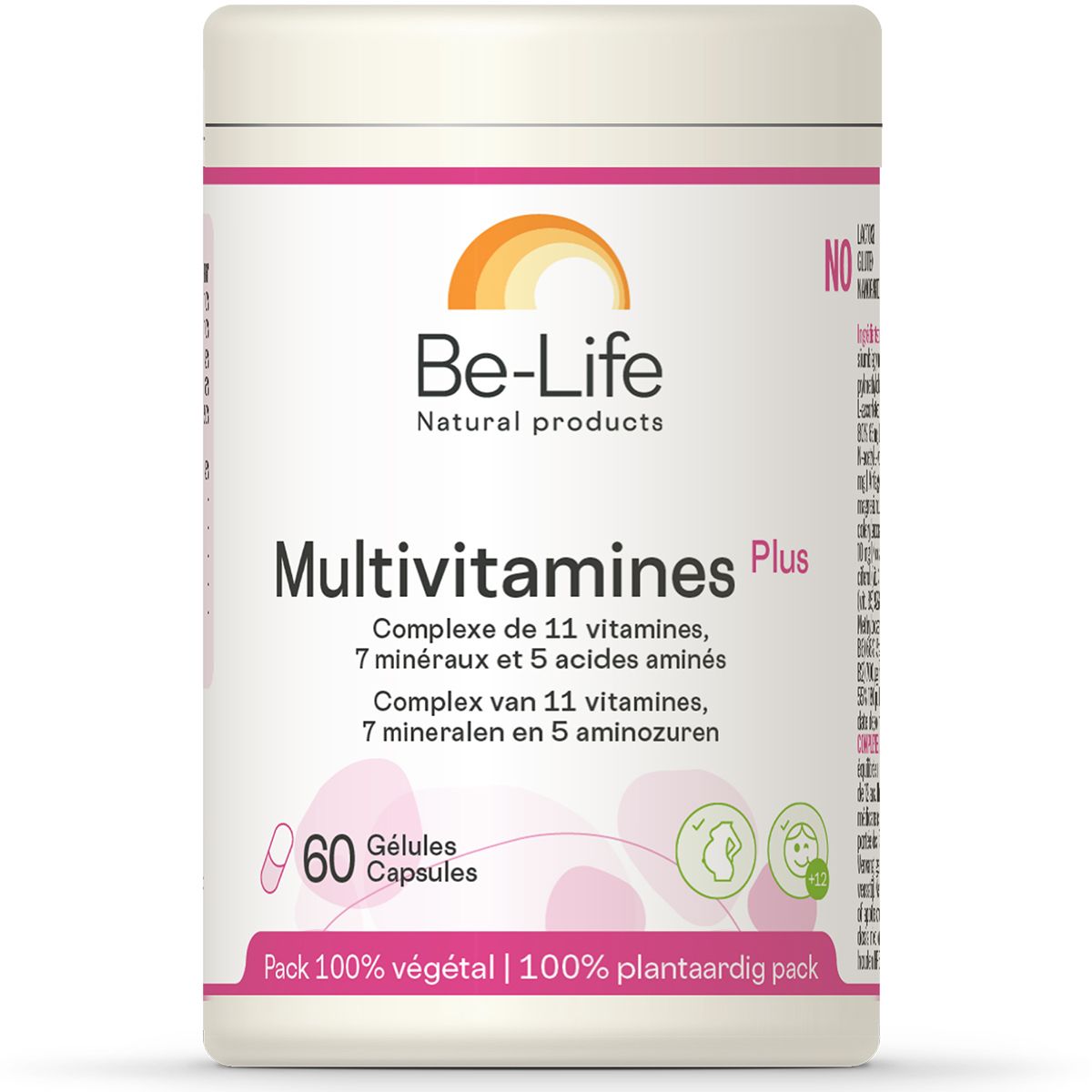 Be-Life Multivitamines Plus (60 gélules)