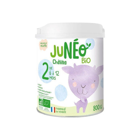 JuNÉo 2 Lait de chèvre 06-12m (800 g)