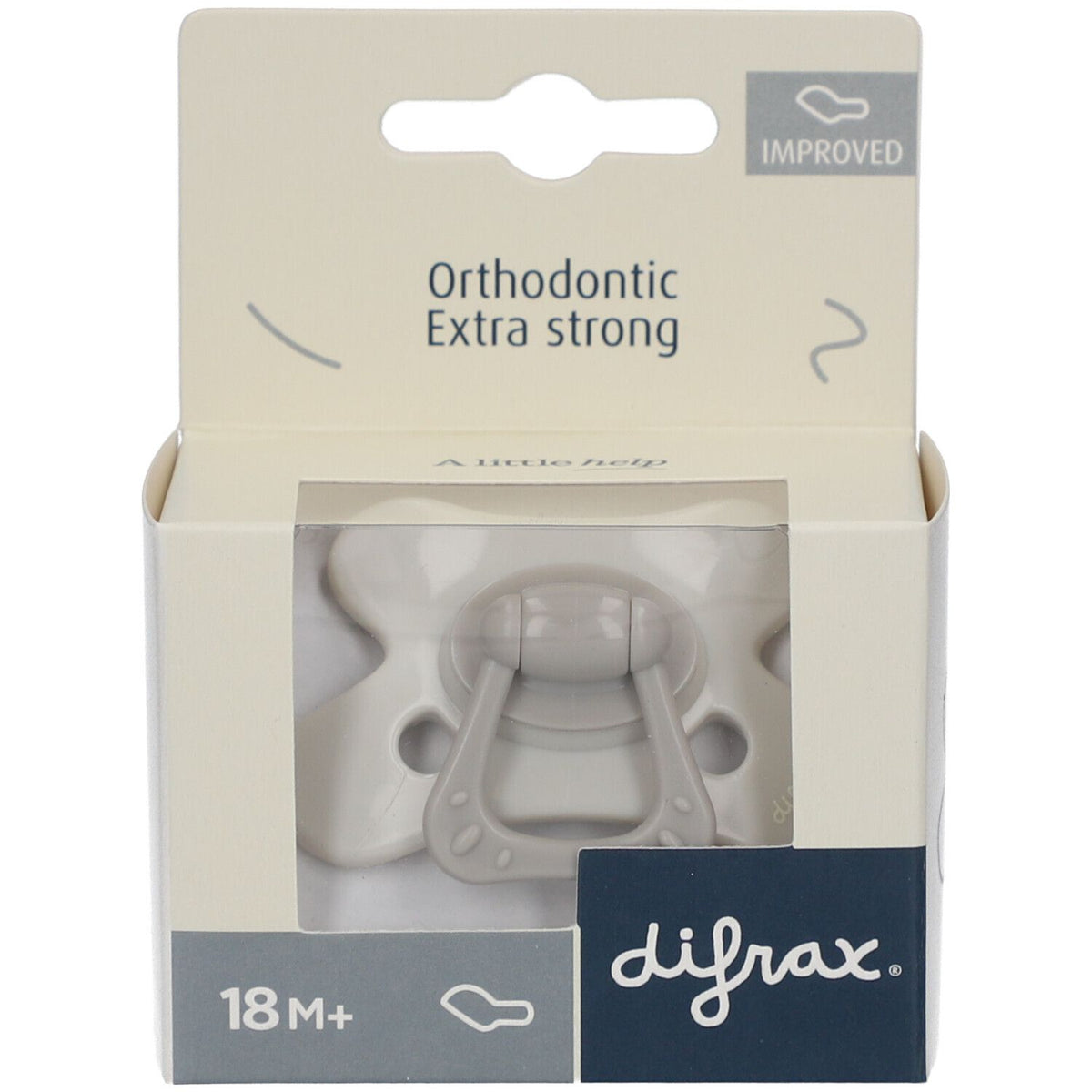 Diffrax Sucette Dental +18 mois GEMS - Grey Agathe
