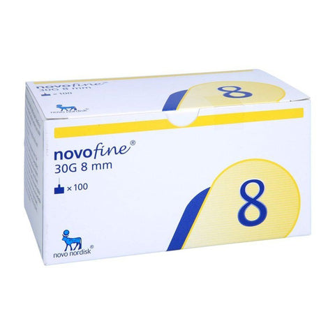 Novofine Nadeln 30G 8 mm (100 Stück)