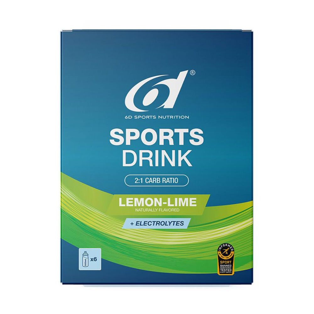 6d Boisson sportive Citron vert (6x33 g)