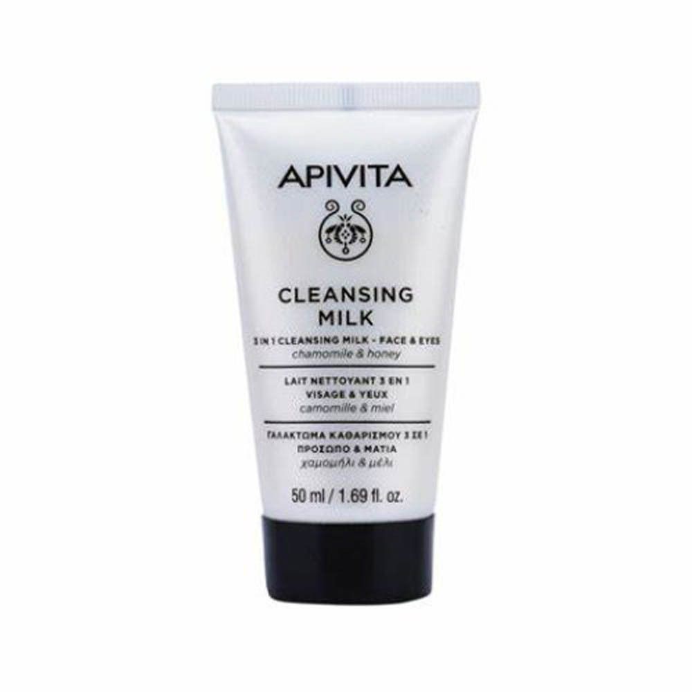 Apivita Mini Lait Démaquillant 3 en 1 (50 ml)