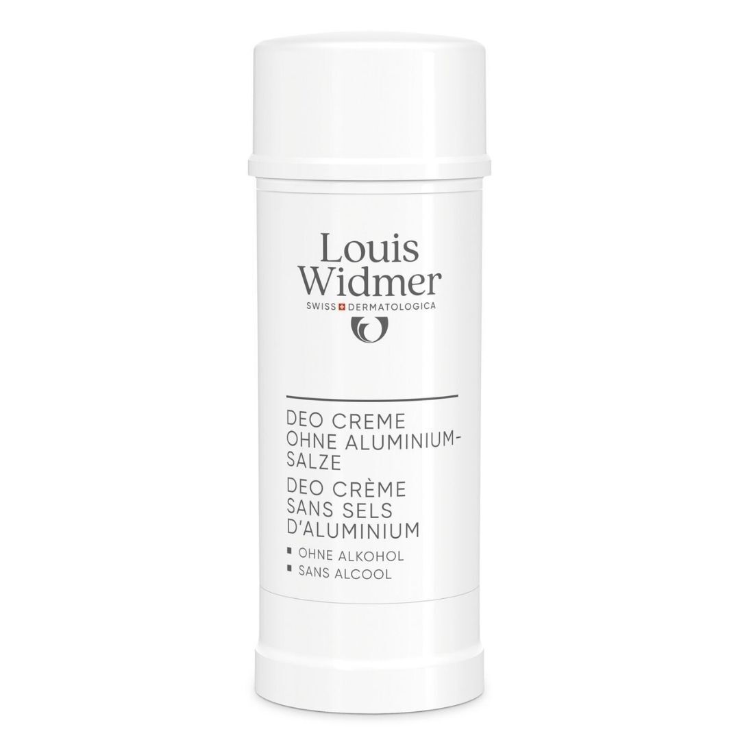 Louis Widmer Deo Crème sans Sels d'Aluminium | Sans Parfum — 40 ml