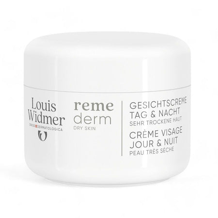 Louis Widmer Remederm Dry Skin Crème Visage Jour & Nuit Sans Parfum (50 ml)