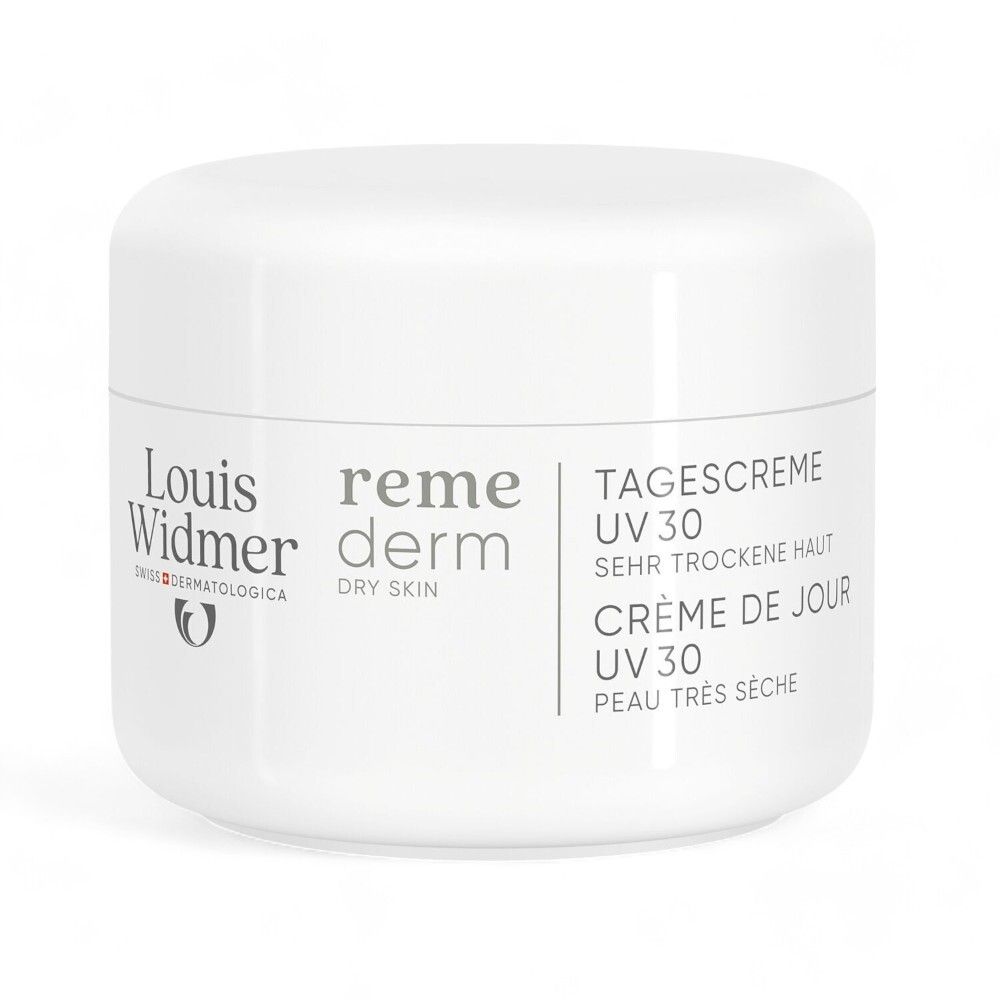 Louis Widmer Remederm Dry Skin Crème Visage UV30 Sans Parfum (50 ml)