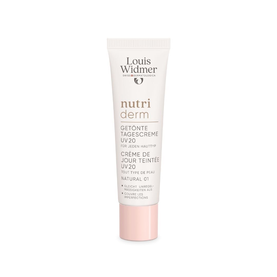 Louis Widmer Nutriderm Crème de Jour Teintée UV20 Natural 01 — 30 ml