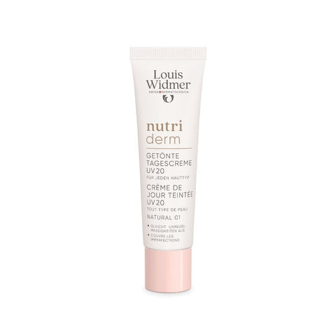 Louis Widmer Nutriderm Tagescreme Getönt UV20 Natural 01 — 30 ml