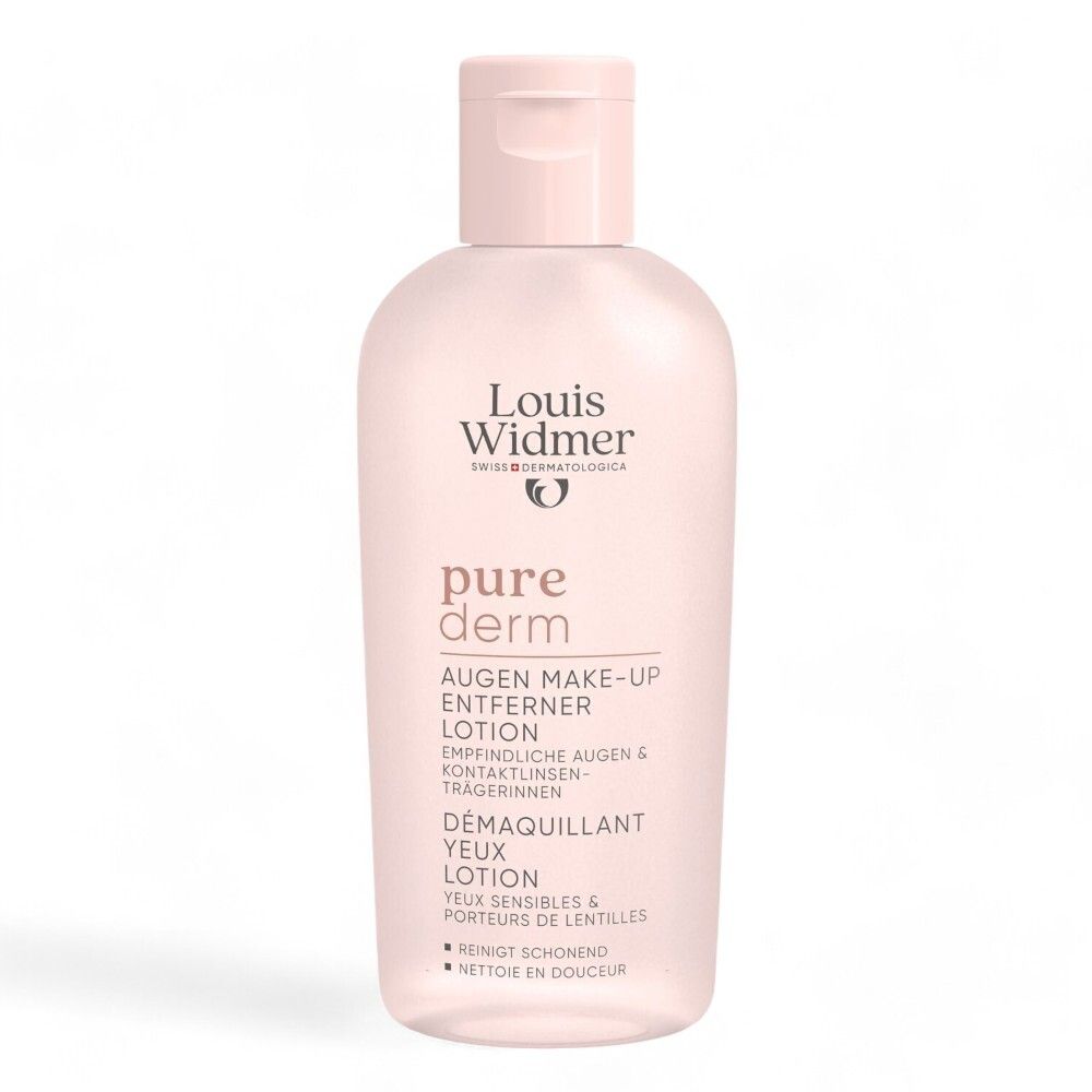 Louis Widmer Purederm Démaquillant Yeux Lotion - Sans Parfum — 100 ml