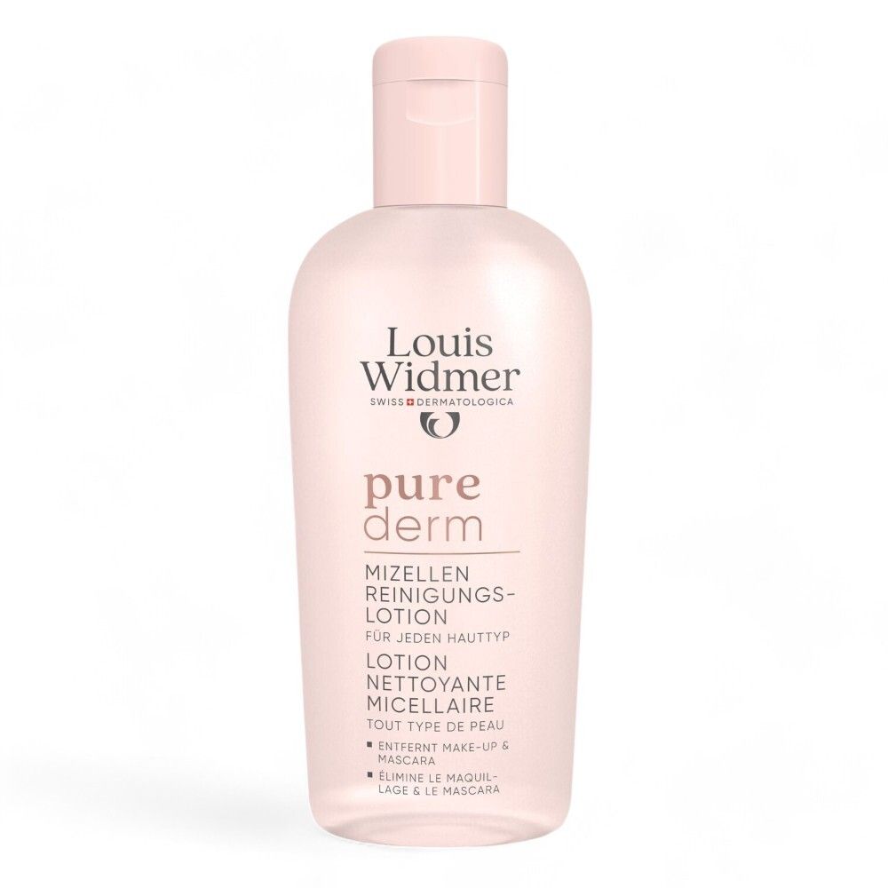 Louis Widmer Purederm Lotion Nettoyante Micellaire Sans Parfum (200 ml)