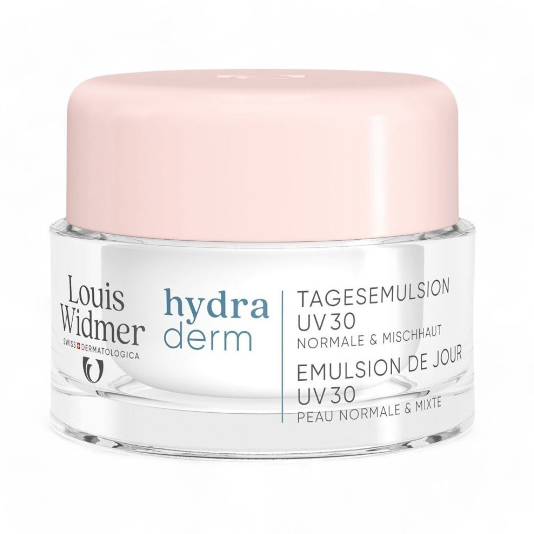 Louis Widmer Hydraderm Émulsion de Jour UV30 Sans Parfum — 50 ml