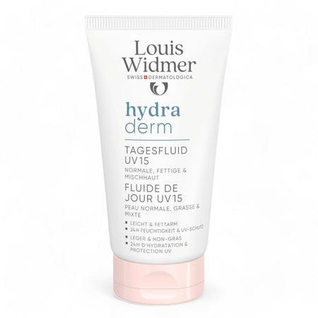 Louis Widmer Hydraderm Fluide de Jour UV15 Sans Parfum (50 ml)