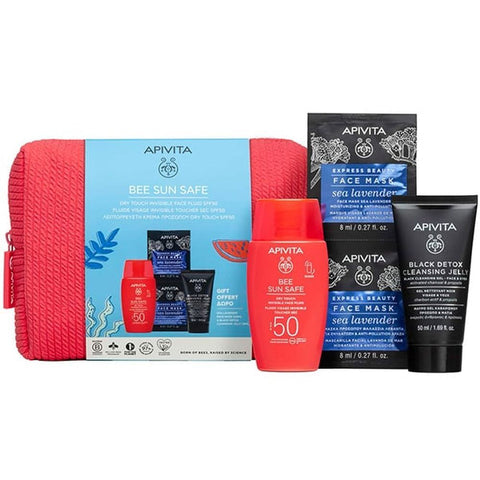 APIVITA Bee Sun Safe Fluide Invisible Visage Toucher Sec — 50 ml
