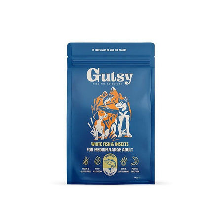Gutsy Poisson & Insecte Medium & Large Adulte (10 kg)
