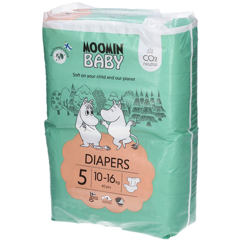 Moomin Baby couches taille 5 (10-16 kg) - 40 pièces