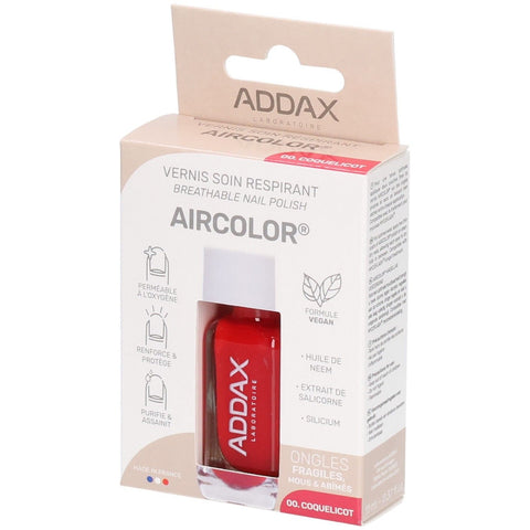 ADDAX Aircolor Atmungsaktiver Nagellack Poppy (11 ml)