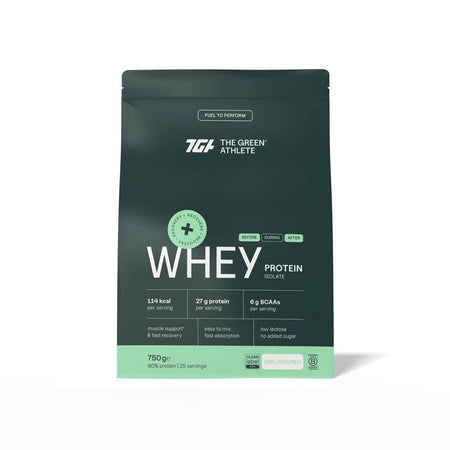 The Green Athlete isolat de protéine de lactosérum non aromatisé (750 g)
